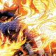 The flames of the Phoenix Force burn Avenger and X-Man alike.